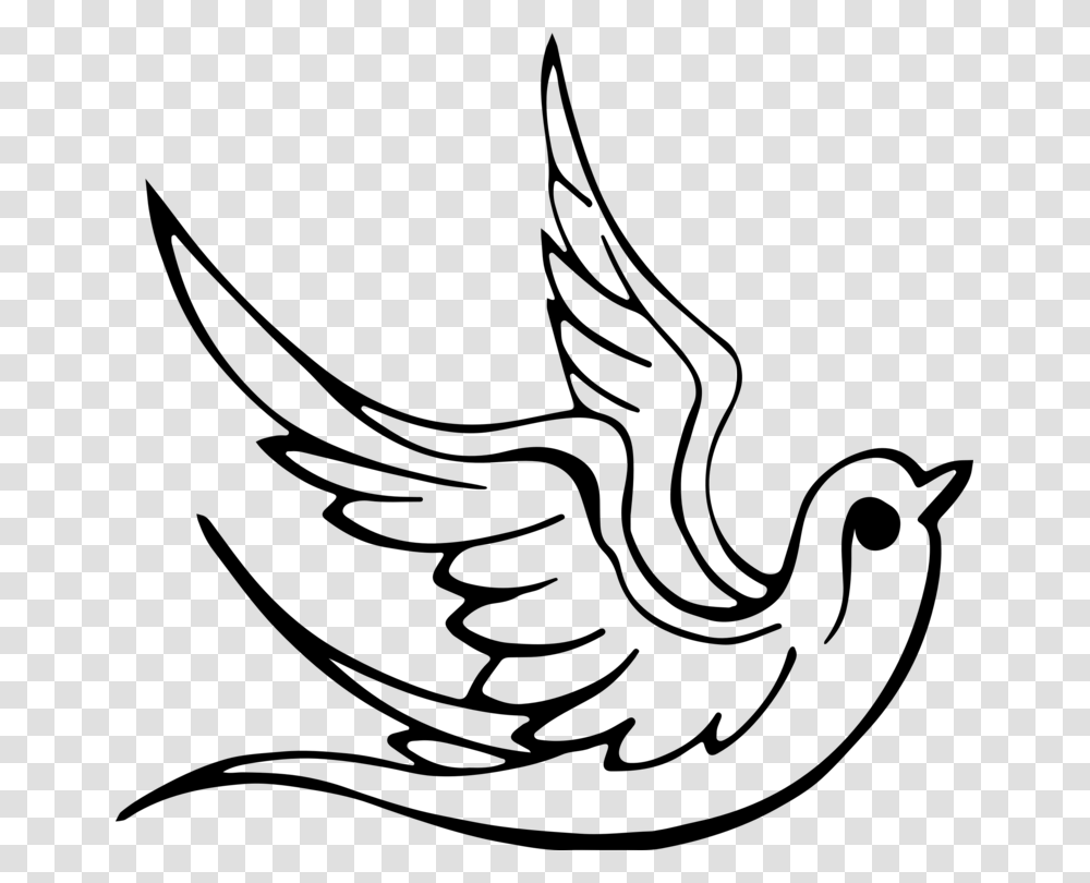 Doves As Symbols Pentecost Christian Symbolism Christianity Free, Gray, World Of Warcraft Transparent Png