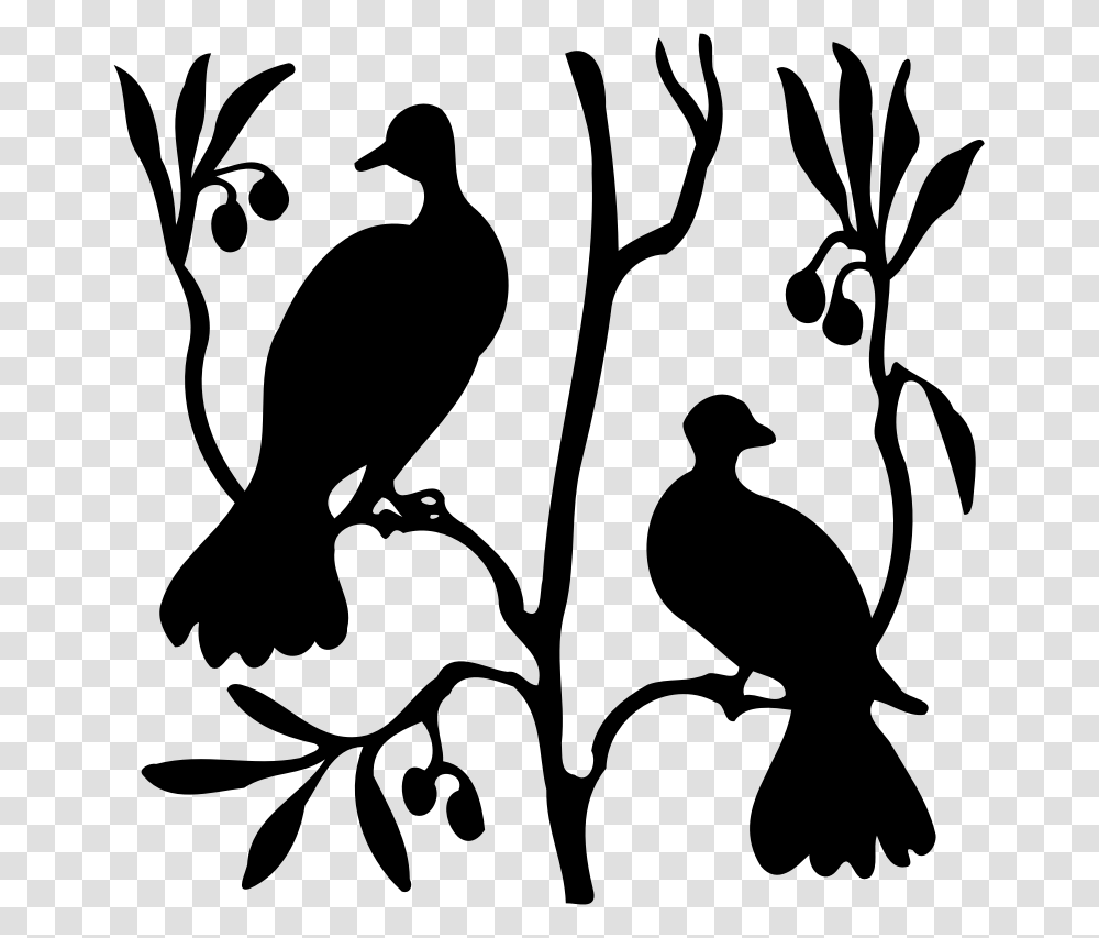 Doves Silhouette, Gray, World Of Warcraft Transparent Png