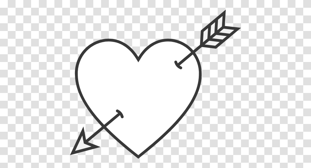 Down Arrow Heart Graphic Arrow, Stencil Transparent Png