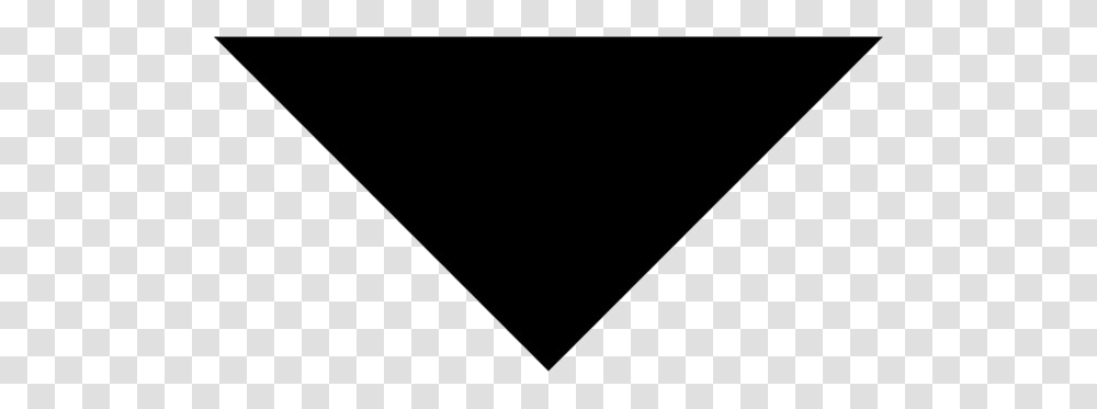 Down Arrow Image Arts Inverted Triangle Symbol, Back Transparent Png