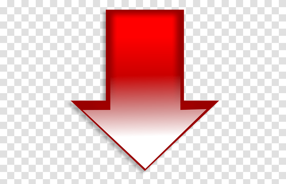 Down Arrow Red Free Image On Pixabay Vertical, Symbol, Logo, Trademark, Text Transparent Png