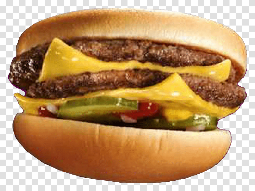 Down Double Cheeseburger Cheese Burger Upside Down, Food, Hot Dog Transparent Png
