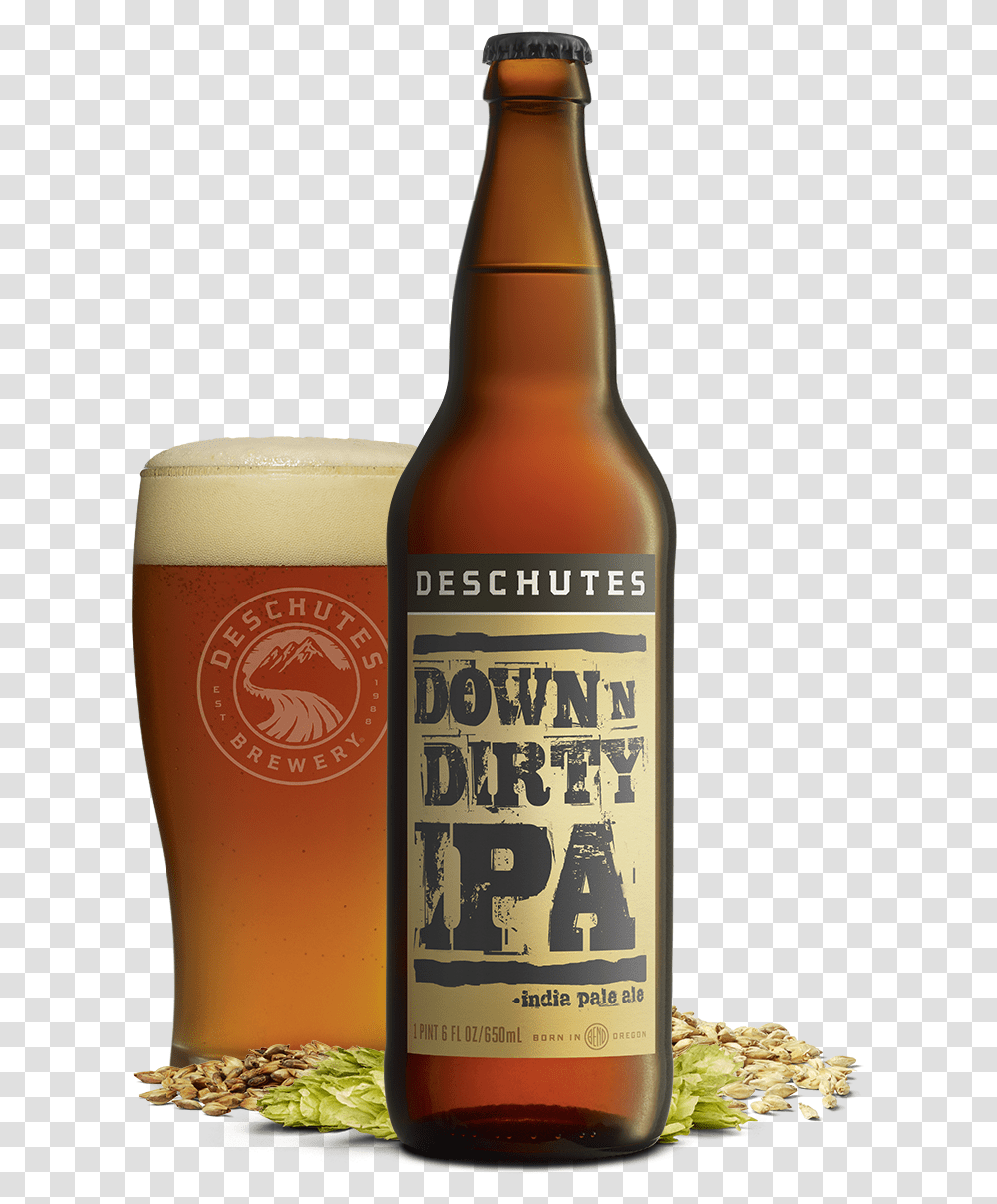 Down N Dirty Deschutes Fresh Squeezed Ipa, Beer, Alcohol, Beverage, Drink Transparent Png