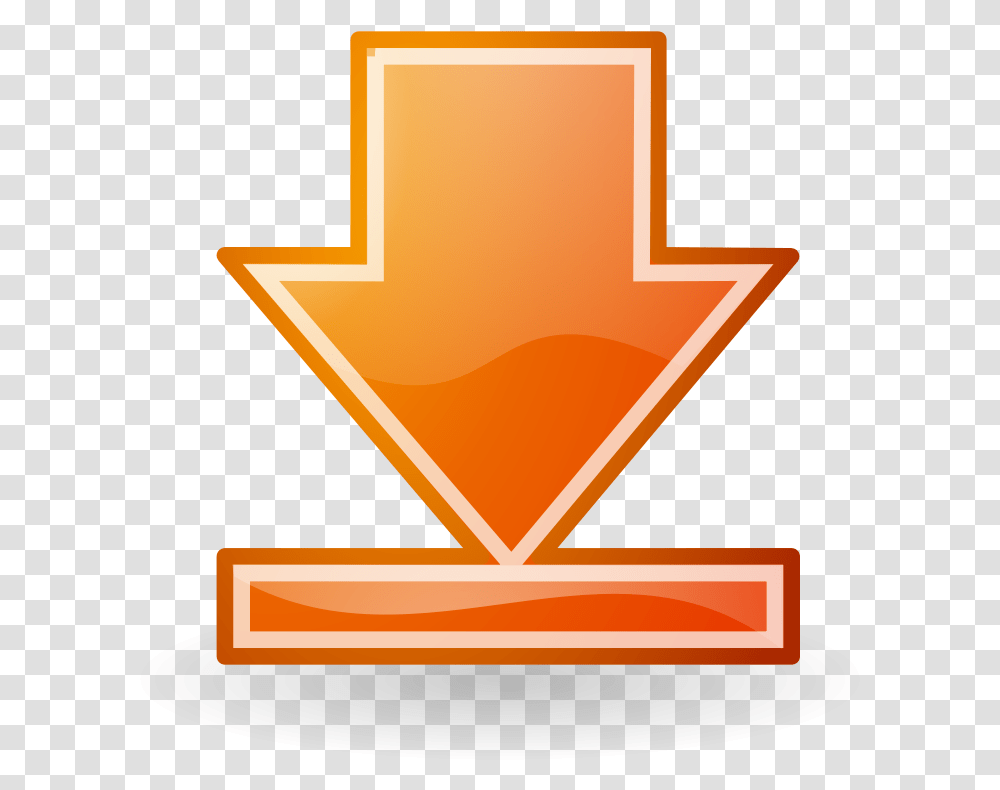 Down Red Arrow, Trophy, Logo, Trademark Transparent Png
