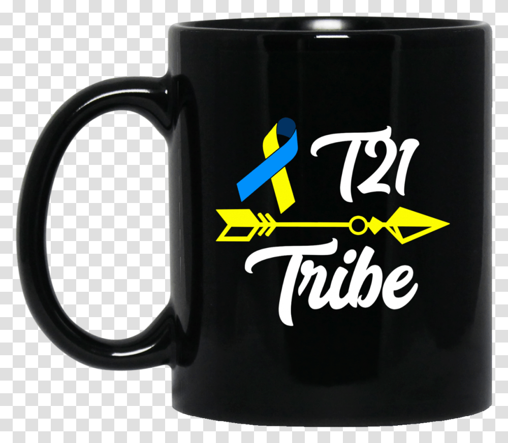 Down Syndrome Awareness T21 TribeClass Black As Midnight On A Moonless Night Mug, Coffee Cup Transparent Png