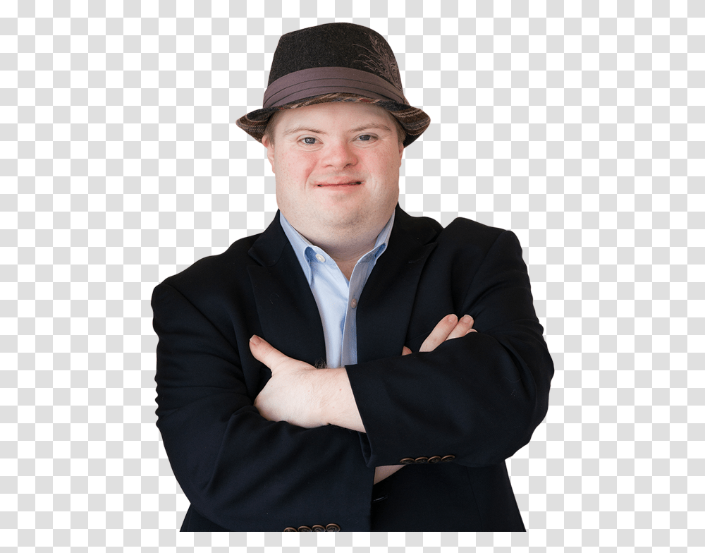 Down Syndrome Pickup Artist, Person, Suit, Overcoat Transparent Png