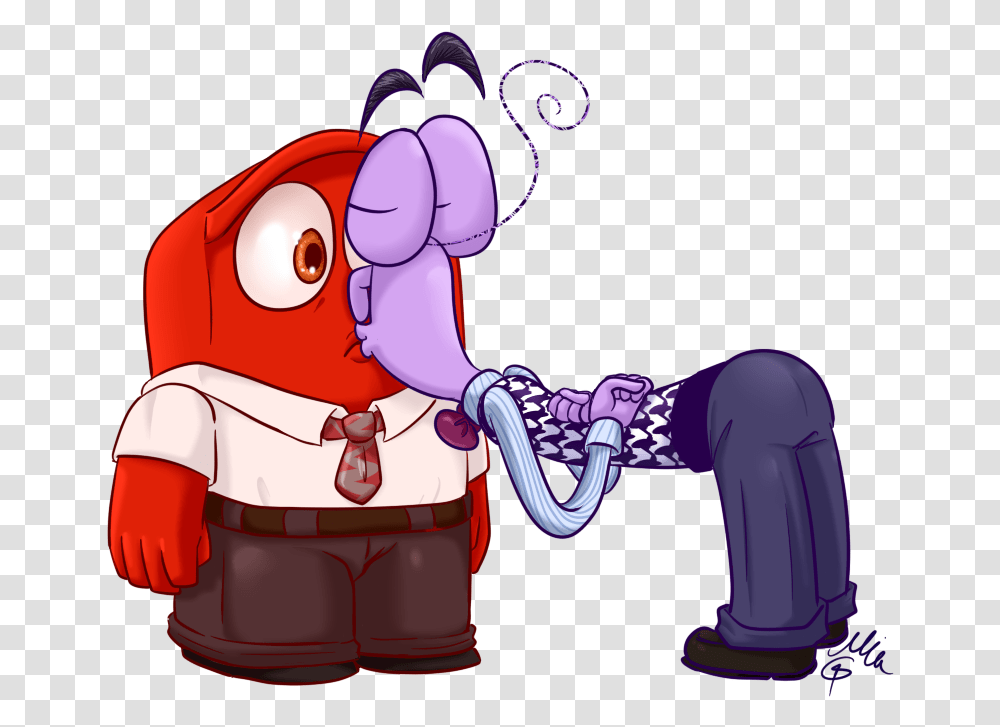 Down To Kiss Inside Out Anger X Fear, Toy, Performer Transparent Png