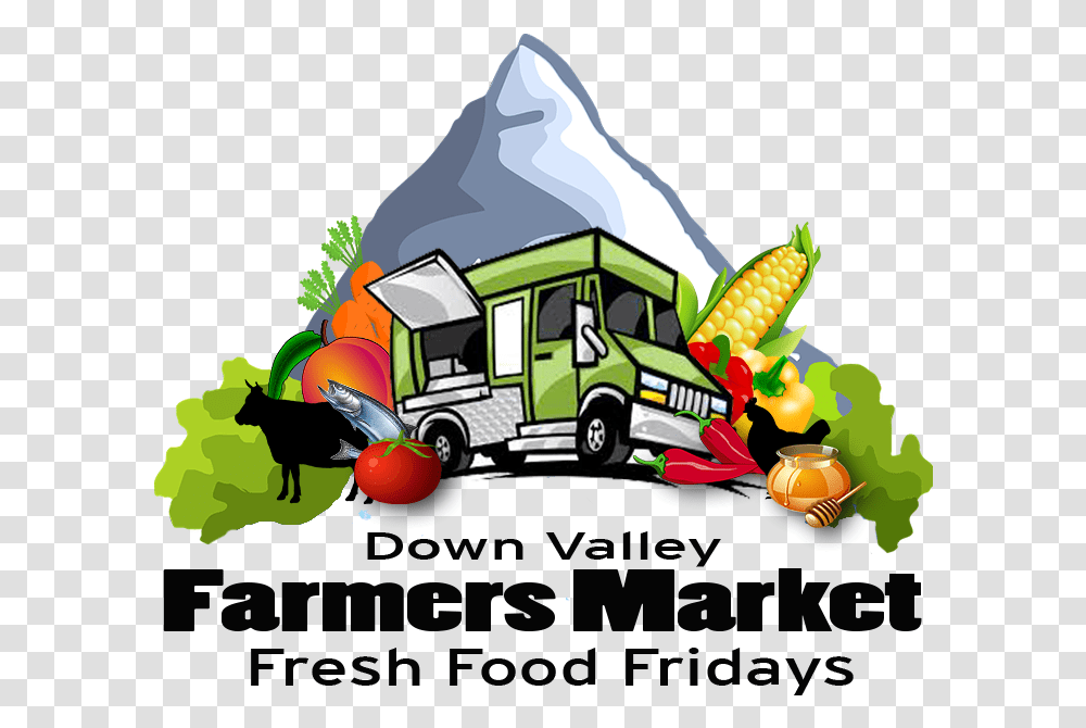 Down Valley Farmers Market Every Friday Food Truck, Nature, Outdoors, Graphics, Art Transparent Png