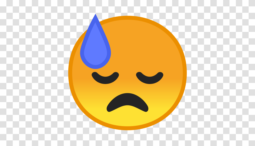 Downcast Face With Sweat Emoji Meaning With Pictures From A To Z, Apparel, Hat, Angry Birds Transparent Png