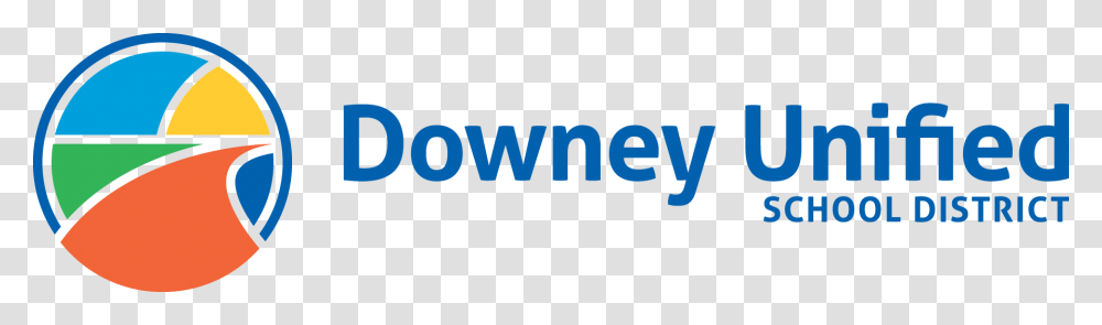 Downey Unified School District Logo, Word, Baseball Bat Transparent Png