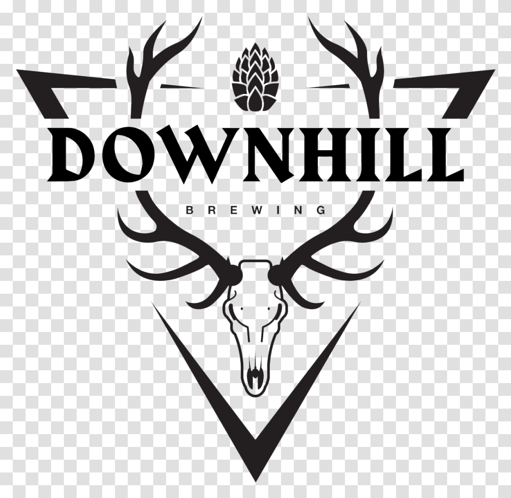 Downhill Brewing, Emblem, Logo, Trademark Transparent Png