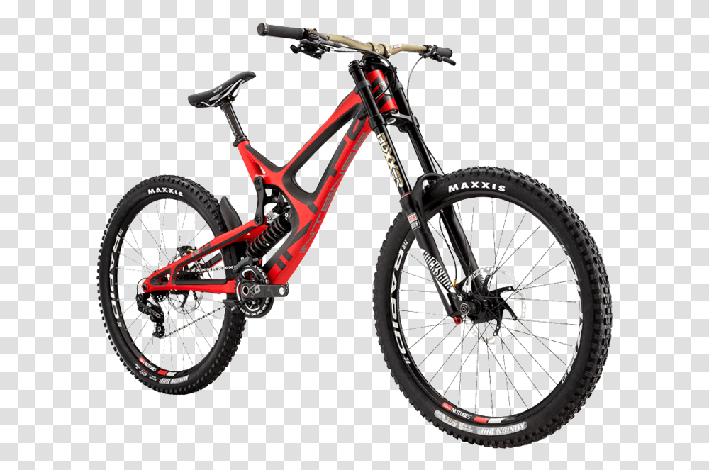 Downhill Mountain Bike, Wheel, Machine, Bicycle, Vehicle Transparent Png