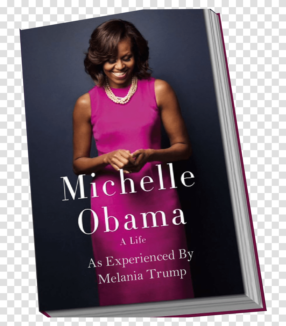 Download 0 Replies 1 Retweet Like Michelle Obama Name Michelle Obama A Life, Person, Human, Poster, Advertisement Transparent Png