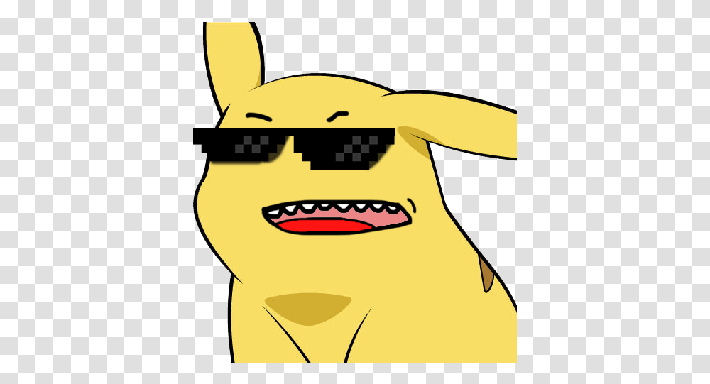 Download 1 Reply Retweet Like Pikachu Without Red Cheeks, Label, Text, Teeth, Mouth Transparent Png