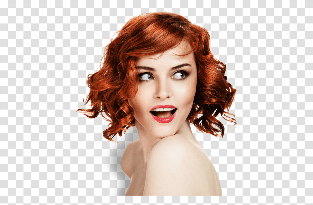 Download 1001 X 600 1 Woman Hair Cut, Face, Person, Female, Head Transparent Png