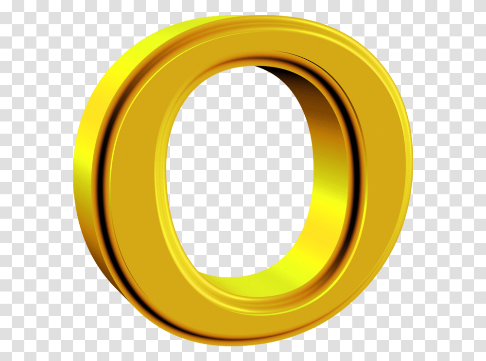 Download 104368435 O Gold Letter O, Tape, Accessories, Accessory, Ring Transparent Png