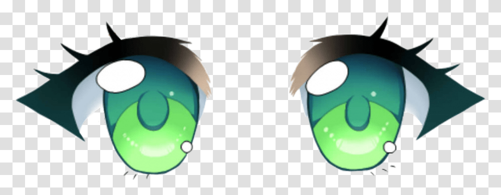 Download 15 Kawaii Anime Eyes For Free Anime Green Eyes, Animal, Plant, Angry Birds, Outdoors Transparent Png
