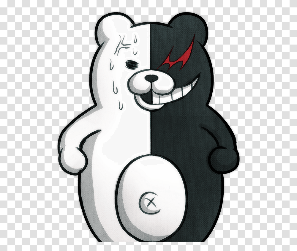 Download 19 Monokuma, Mammal, Animal, Wildlife, Graphics Transparent Png