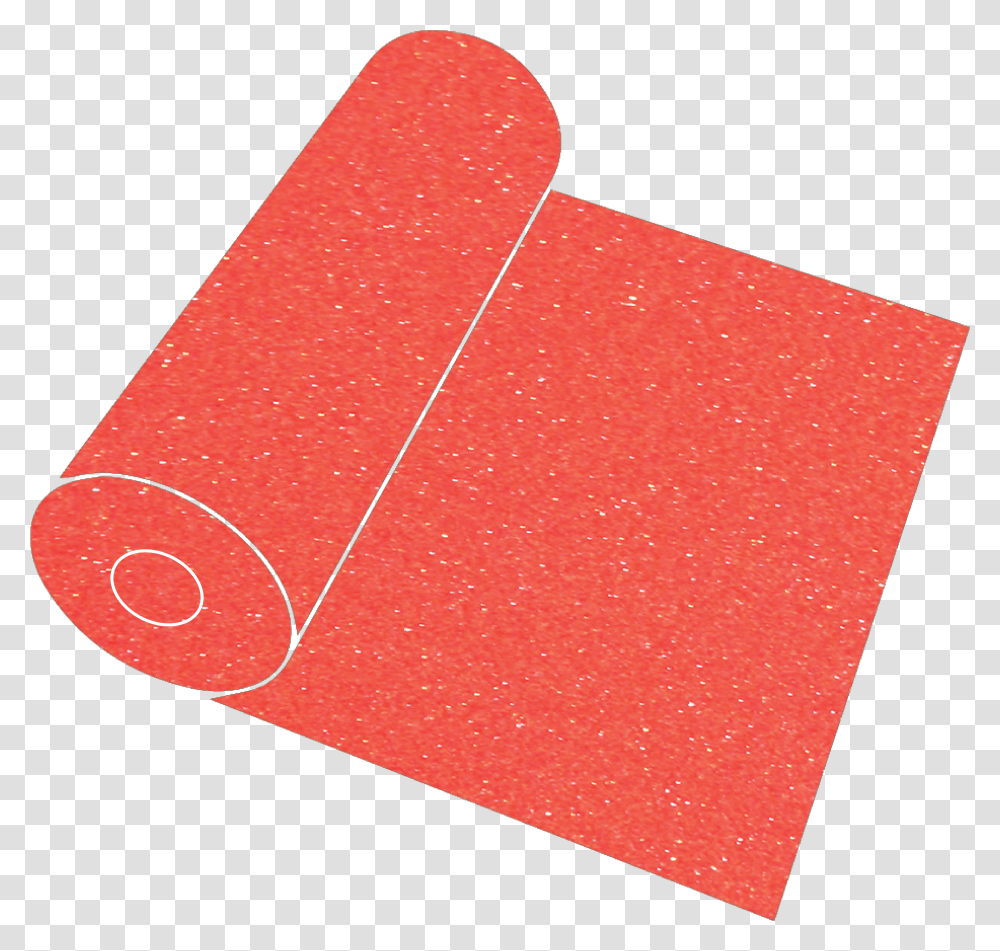 Download 20 Neon Grapefruit Glitter Roll Heart Full Paper, Rug, First Aid, Bandage, Foam Transparent Png