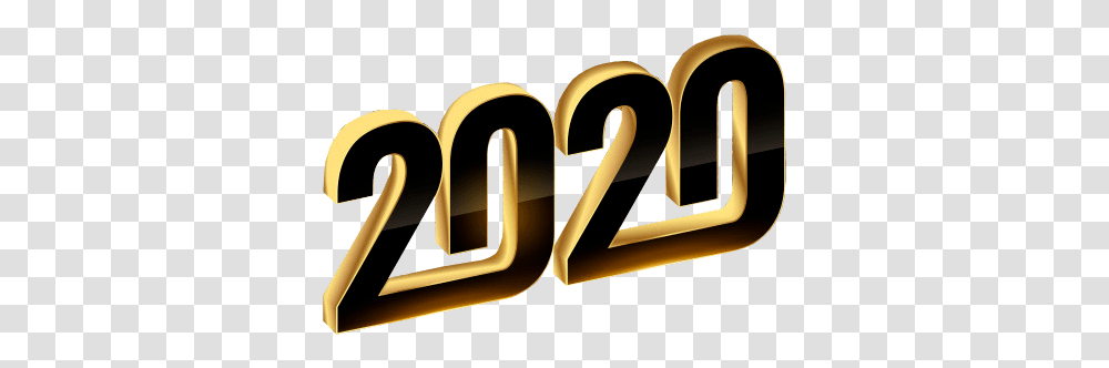 Download 2020 Happy New Year Images Graphic Design, Word, Number Transparent Png