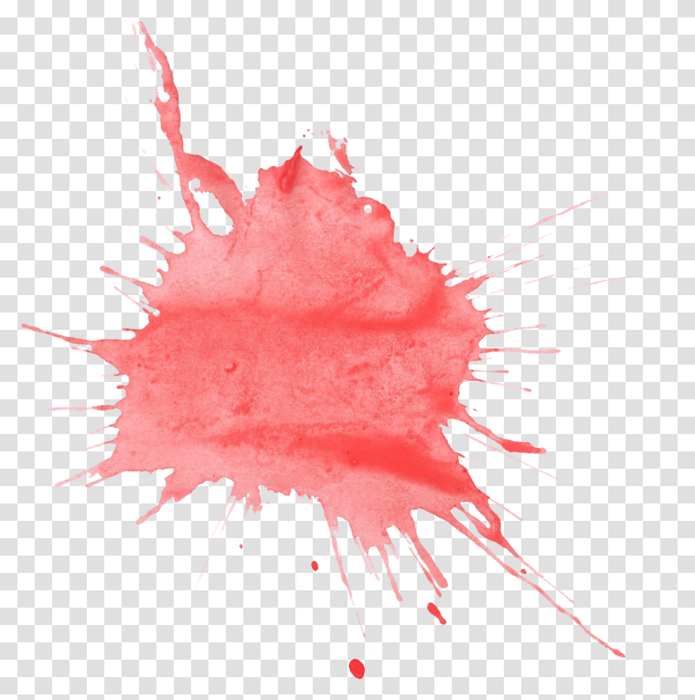 Download 21 Red Watercolor Splatter Full Size Image Watercolor Red Paint Splatter, Graphics, Art, Stain, Anther Transparent Png