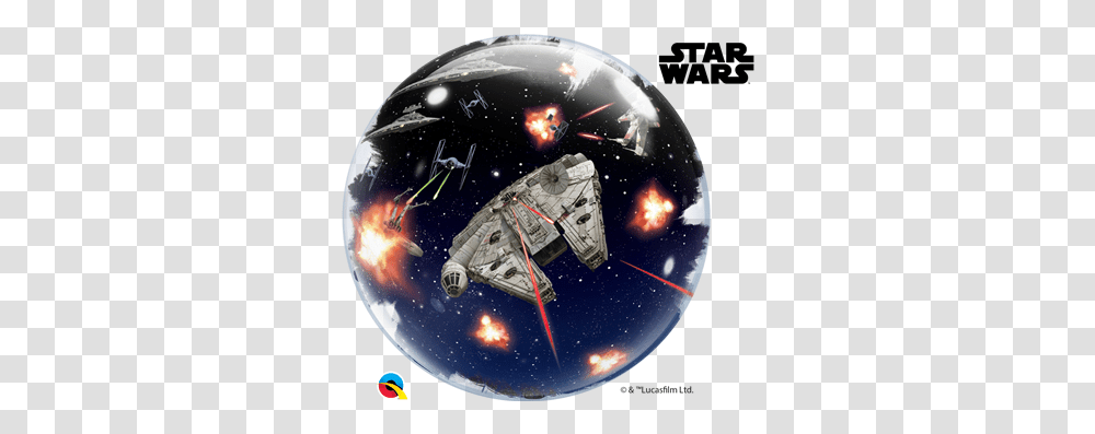 Download 24 Double Bubble Star Wars Death Star Wars Star Wars, Helmet, Clothing, Apparel, Outer Space Transparent Png