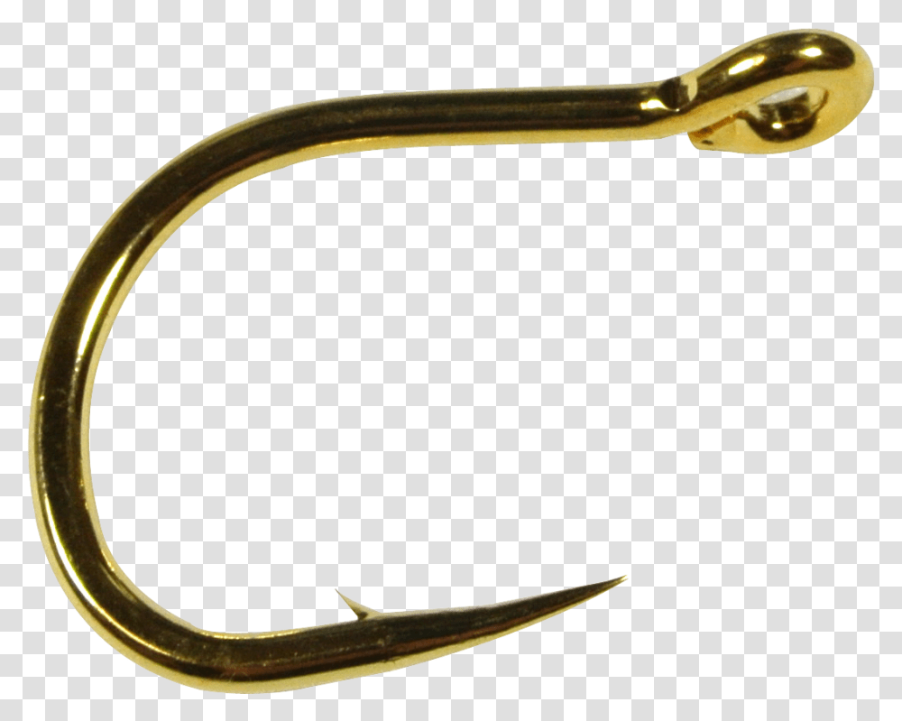 Download 24k Gold Fish Hook Full Size Image Pngkit Weapon, Smoke Pipe Transparent Png