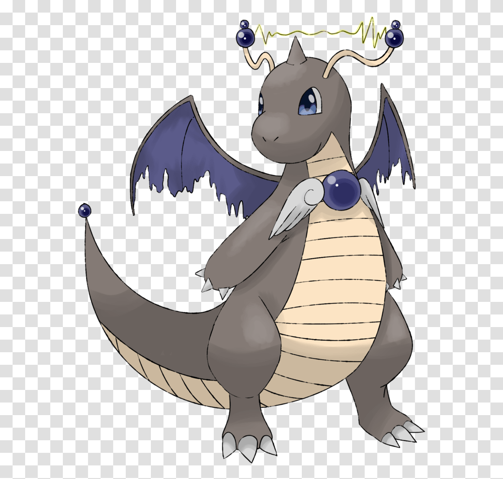Download 272kib 1024x1024 Image Alolan Dragonite Full Dragon, Animal, Wildlife, Mammal, Bird Transparent Png