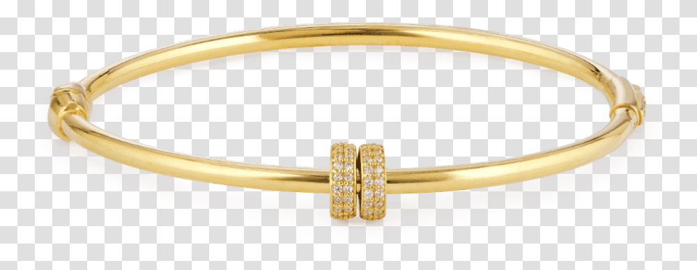Download 28217 2 Plain Gold Bangles In Woman Gold Single Bangle, Jewelry, Accessories, Accessory, Bracelet Transparent Png