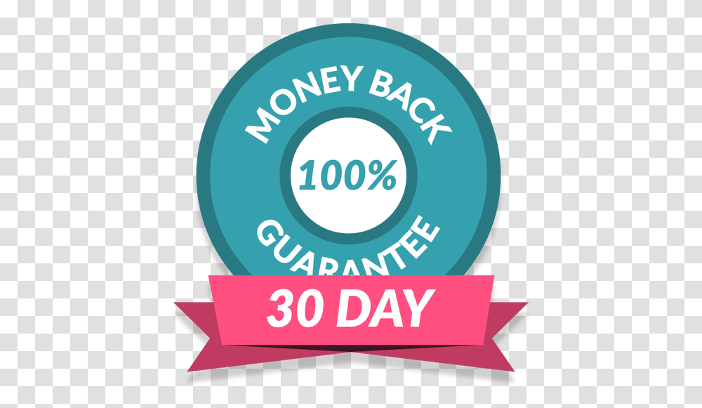 Download 30 Day Money Back Guarantee Circle Full Size Circle, Poster, Advertisement, Paper, Flyer Transparent Png