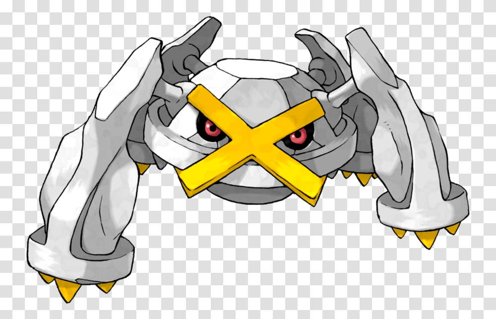 Download 305kib 894x894 Metagross Metagross Pokemon, Clothing, Apparel, Statue, Sculpture Transparent Png