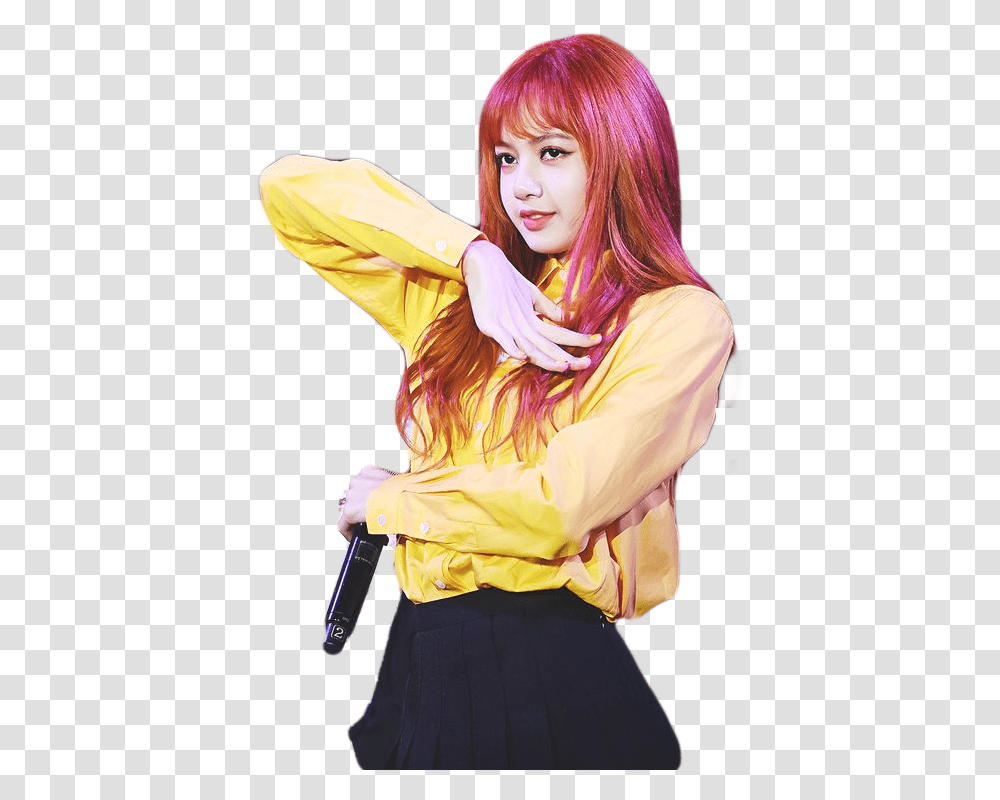 Download 373 Images About Kpop Lisa Lisa, Clothing, Apparel, Person, Human Transparent Png