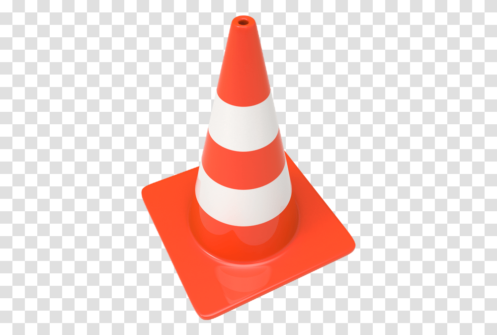 Download 3d Traffic Cone Vertical Transparent Png