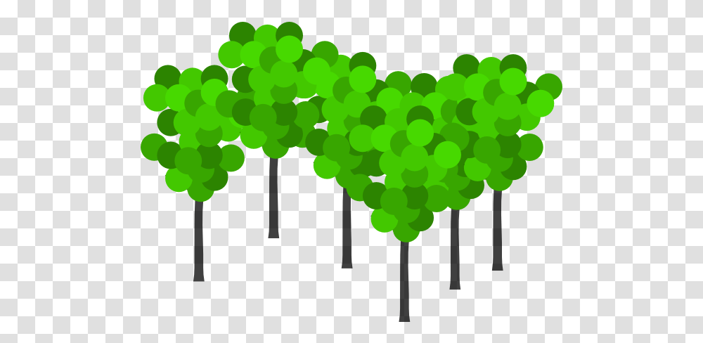 Download 6 Trees Clip Art Clipart Bunch Of Trees, Green, Accessories, Accessory, Sphere Transparent Png
