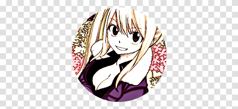 Download 7 Jul Lucy Heartfilia Twitter Icons, Manga, Comics, Book, Person Transparent Png