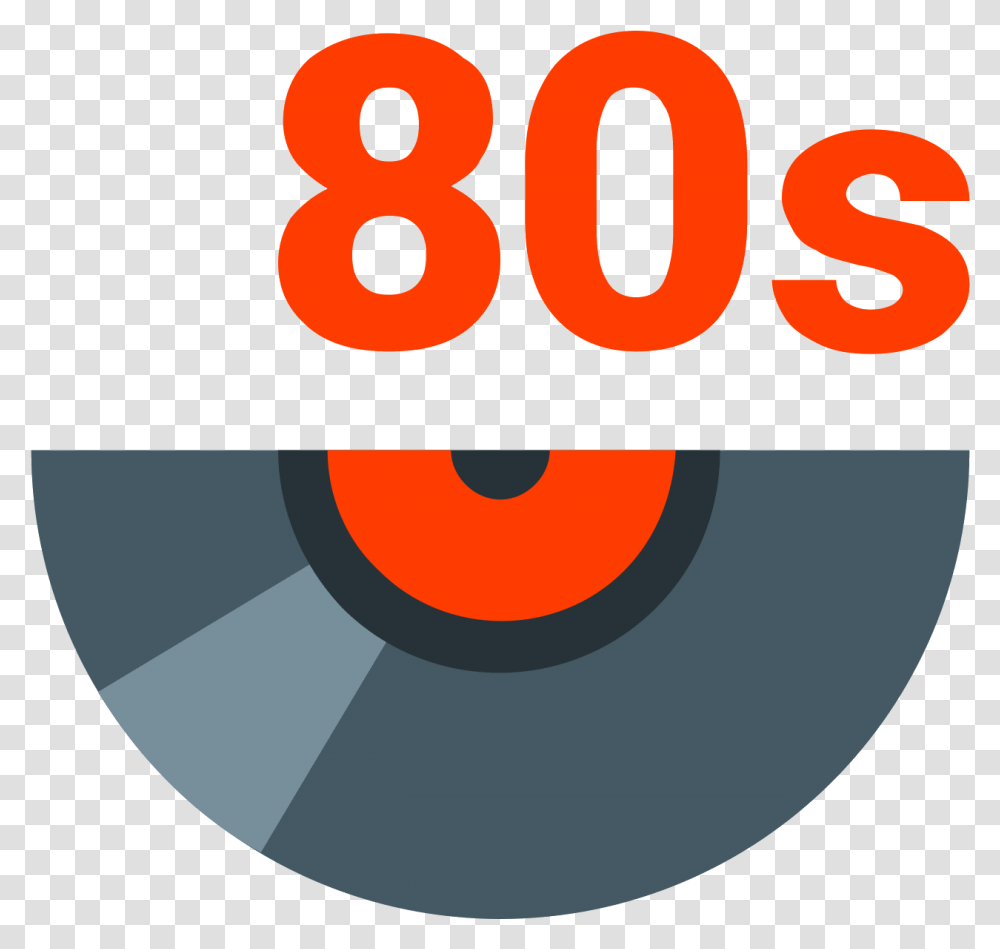 Download 80s Music Icon Logo 80s, Number, Symbol, Text, Alphabet Transparent Png