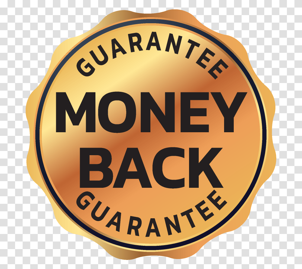 Download 90 Days Money Back Guarantee Full Size Image Circle, Logo, Symbol, Trademark, Text Transparent Png