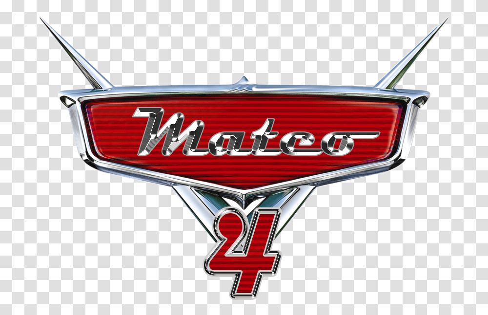 Download 900 X 629 2 Cars Movie Logo Hd, Symbol, Emblem, Trademark, Fire Truck Transparent Png