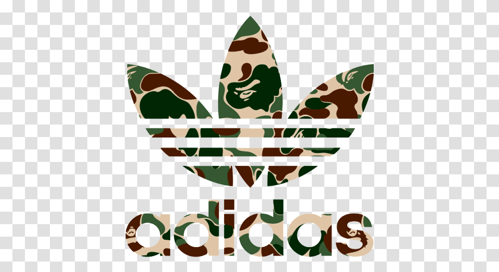 Download A Bathing Ape Image With Logo Adidas, Poster, Advertisement, Plant, Text Transparent Png