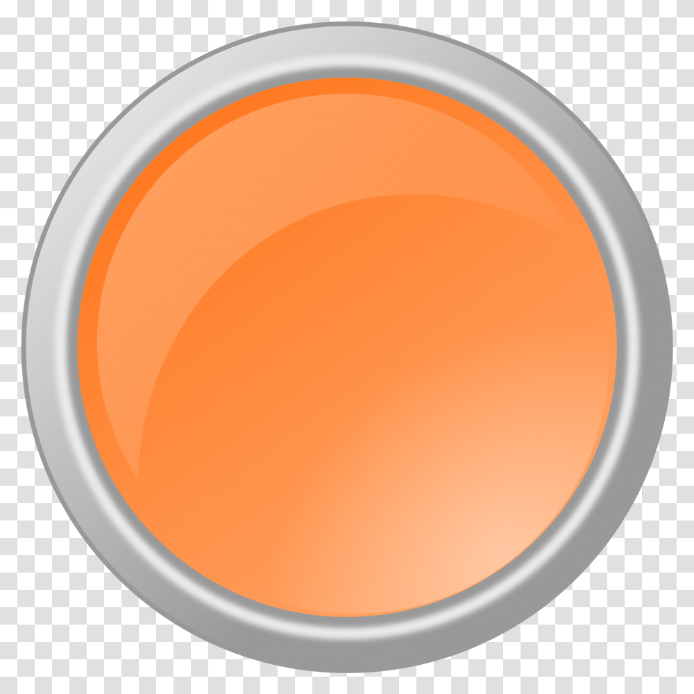 Download A Shiny Light Orange Button Circle, Plant, Food, Fruit, Bowl Transparent Png