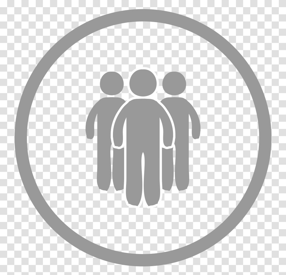 Download About Us Sharing, Attorney, Hand, Crowd, Logo Transparent Png