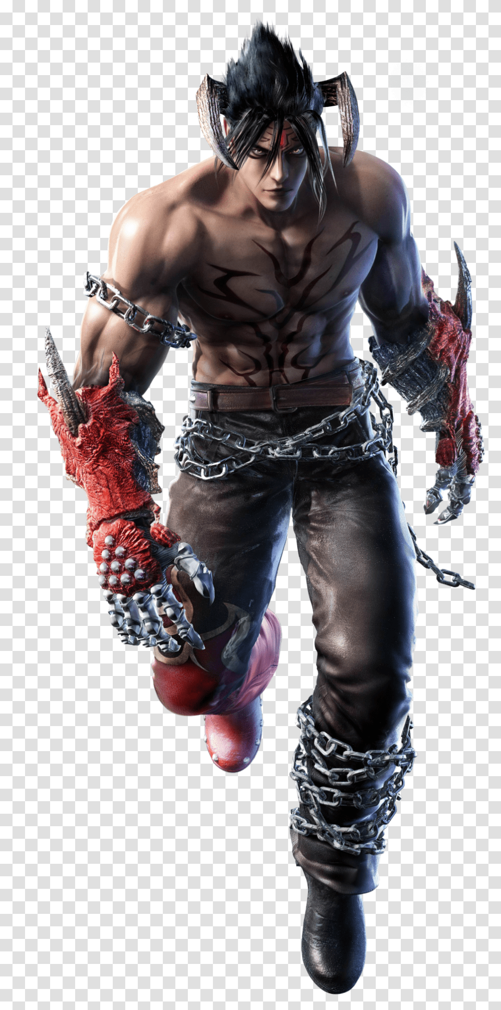 Download Action Character Tekken Figure Tekken Devil Jin, Skin, Person, Human, Clothing Transparent Png