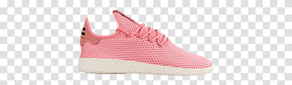 Download Adidas Pharrell Tennis Shoes Round Toe, Footwear, Clothing, Apparel, Sneaker Transparent Png