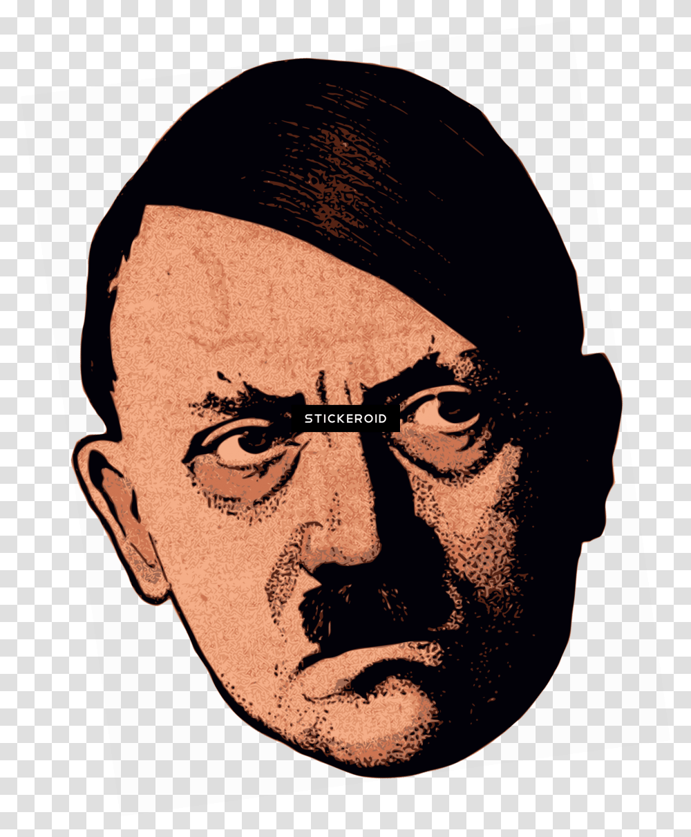 Download Adolf Hitler Celebrities Happy New Year 2020 Funny, Face, Person, Human, Skin Transparent Png