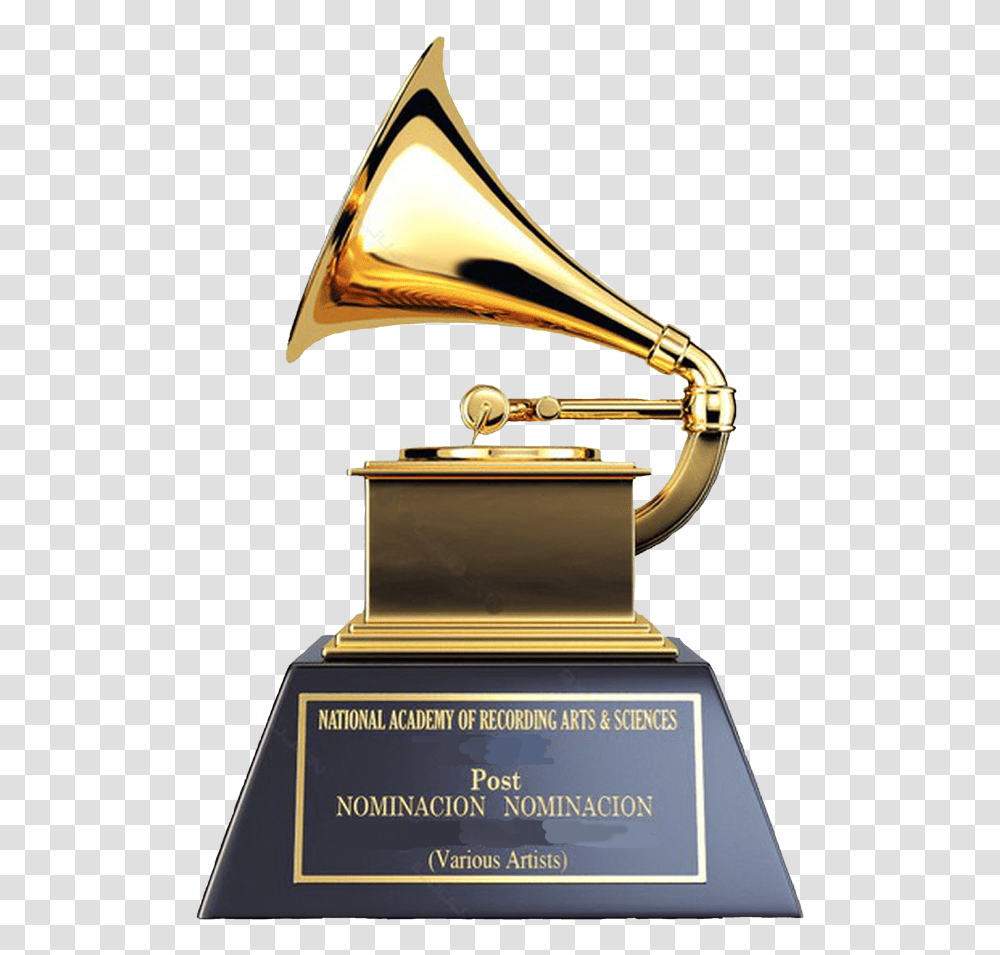 Download Afbeeldingen Giraffen Grammy Award Best World Music Album, Trophy, Lamp, Brass Section, Musical Instrument Transparent Png