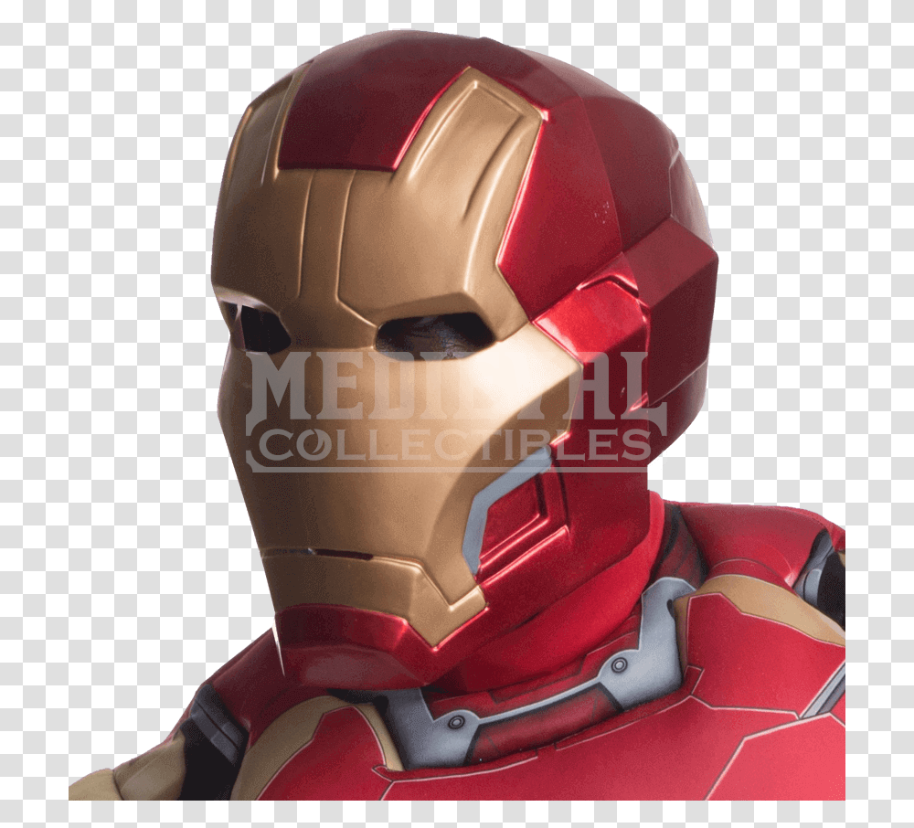 Download Age Of Ultron Adult Iron Man Mask Iron Man Mark Iron Man Halloween Costumes, Helmet, Clothing, Apparel, Crash Helmet Transparent Png