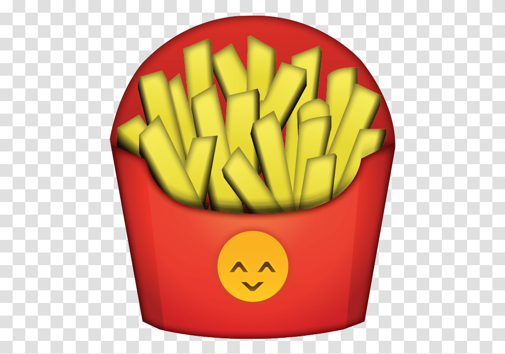 Download Ai File Fries Emoji, Food, Pill, Medication Transparent Png