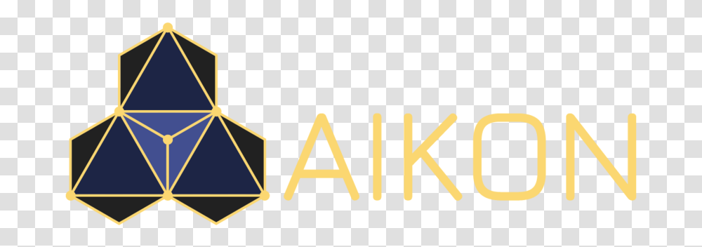 Download Aikon Logo Horizontal Gold University Of Akron Sticketr, Text, Alphabet, Word, Symbol Transparent Png