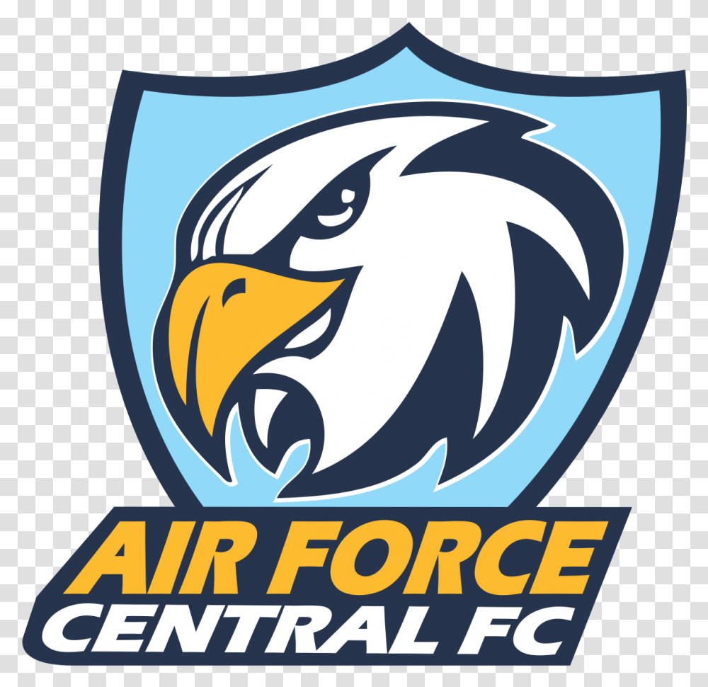 Download Air Force Football Logo Air Force Central Fc Air Force Central, Poster, Advertisement, Symbol, Trademark Transparent Png