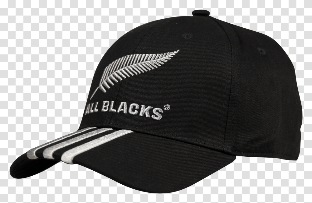 Download All Blacks 3 Stripe Cap Baseball Cap Transparent Png